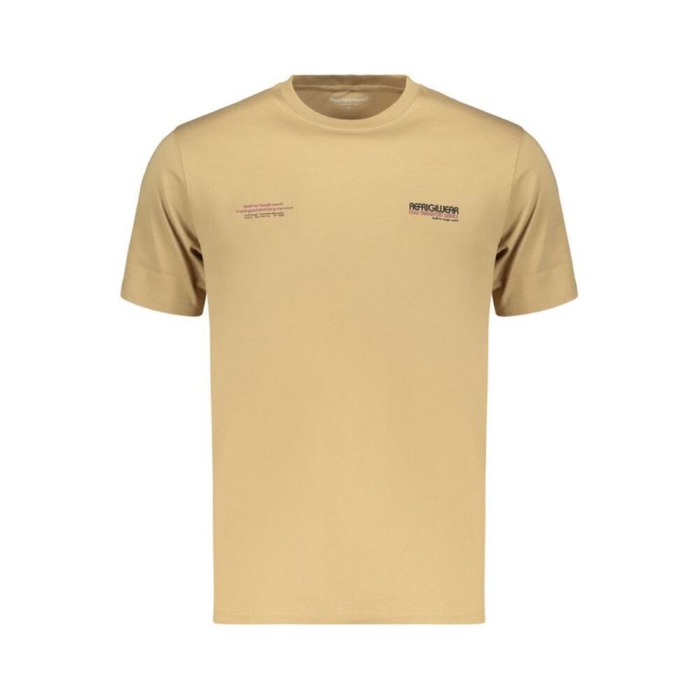 Refrigiwear Brown Cotton Men's Men's T-Shirt